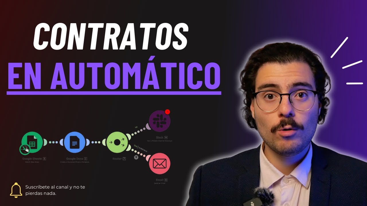 Obtén contratos de  CLIENTES en  AUTOMÁTICO | Usa esta automatización para generar tus contratos