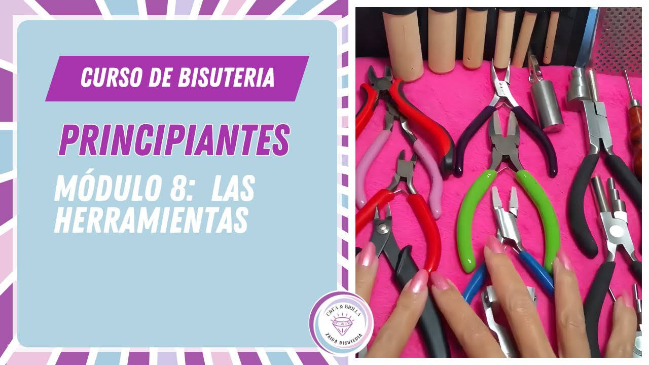 Materiales de Bisuteria Herramientas Para Bisuteria ~ Módulo 8