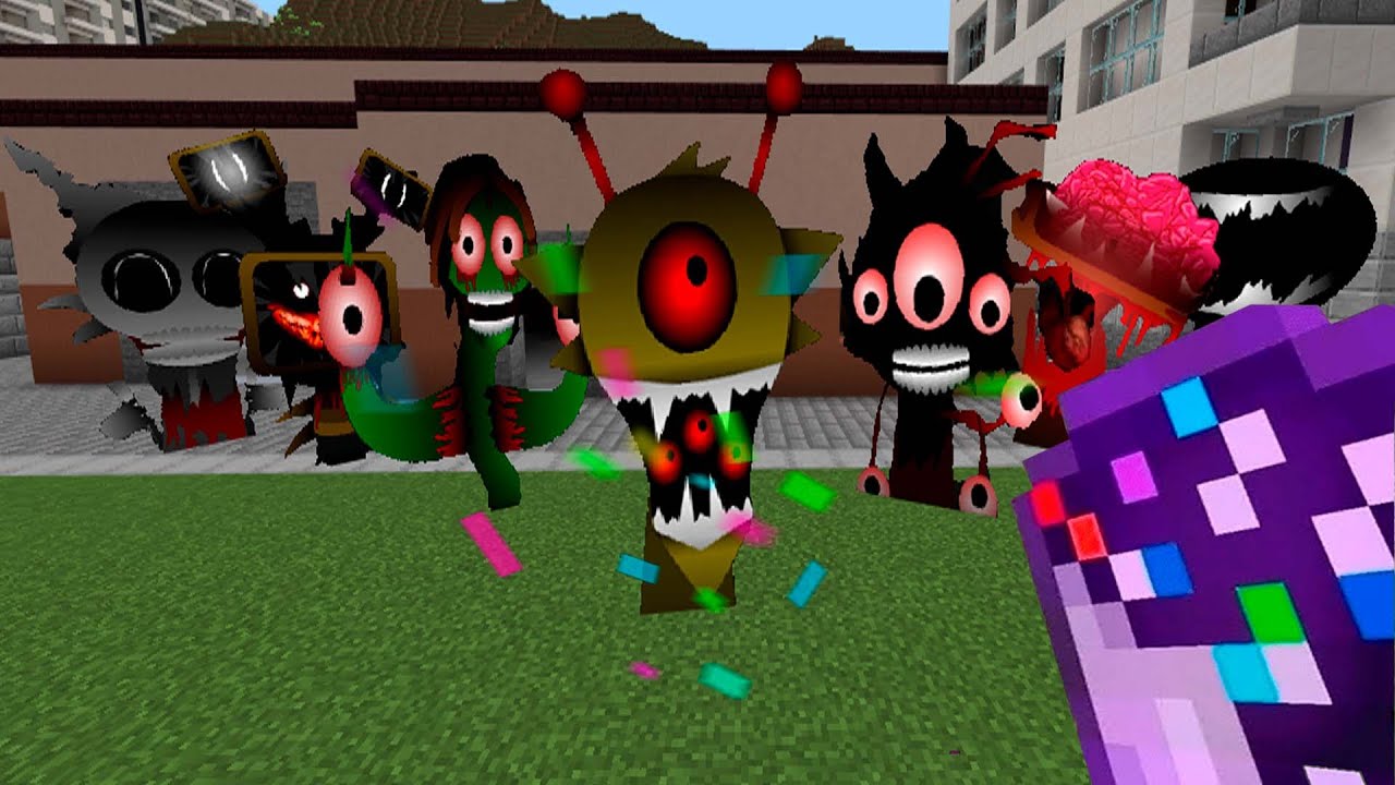 Pibby Glitch SPRUNKI Phase 10 Incredibox Addon in Minecraft PE #Minecraft #MCPEAddons #MinecraftPE