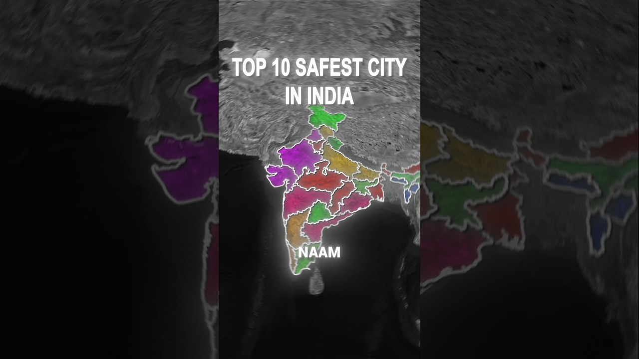 Top 10 Safest Cities in India!