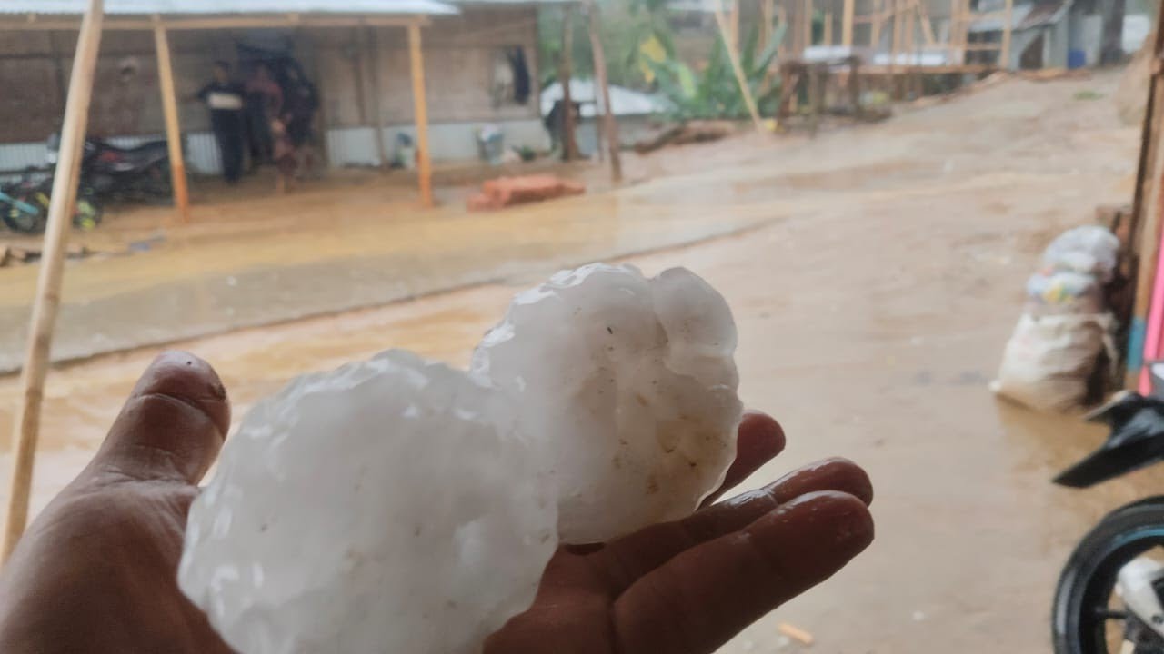 Rial lian a sur.Mamit District chhung khua Thinghlun leh kolalian In tam tak Rialin a ti chhia.