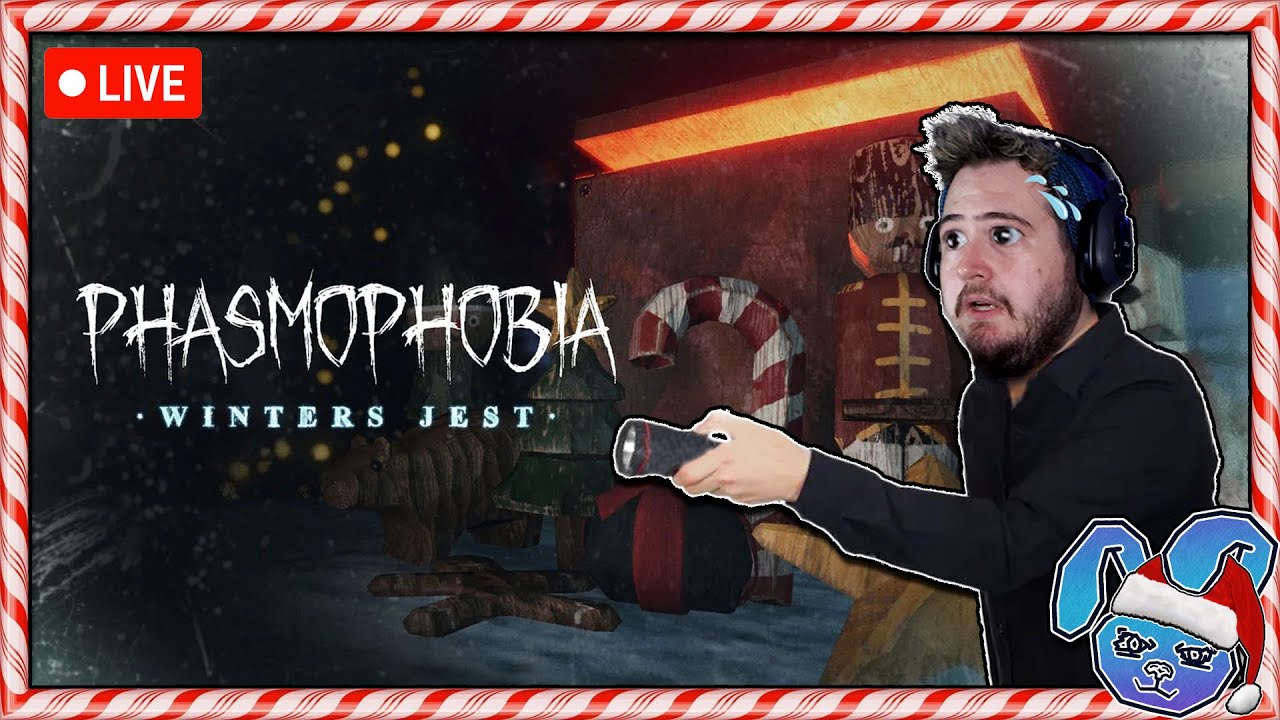CHRISTMAS GHOST HUNTING! 🎄 | Phasmophobia Christmas Update [LIVE]