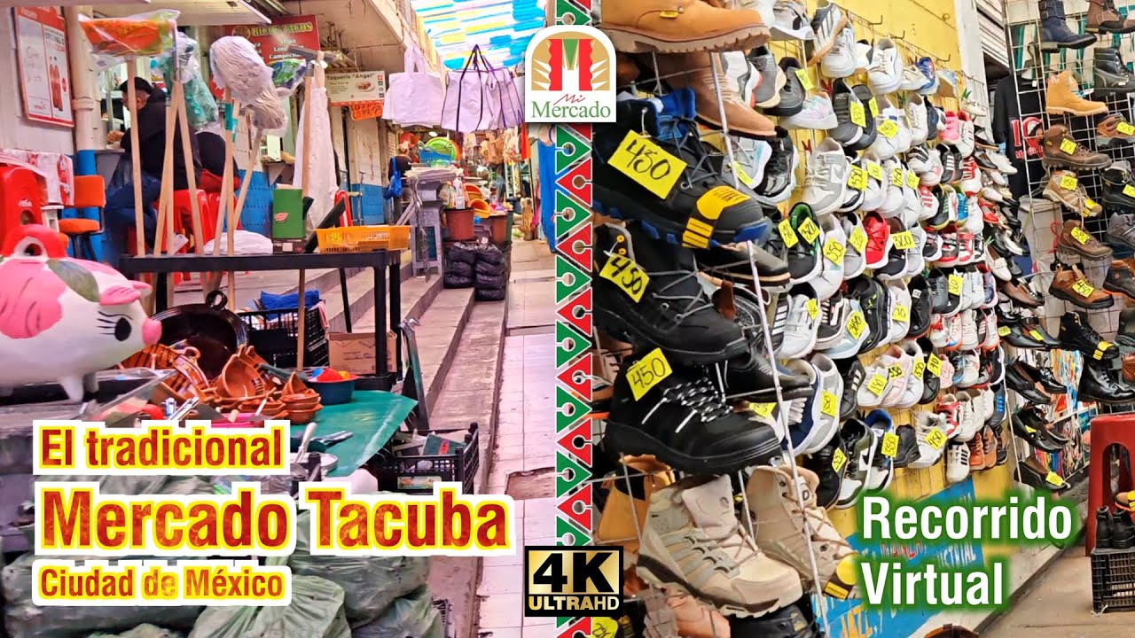 Recorriendo el Mercado de Tacuba #CDMX, zapatos, vestidos, trajes. comida y m&aacute;s #mexico # walk