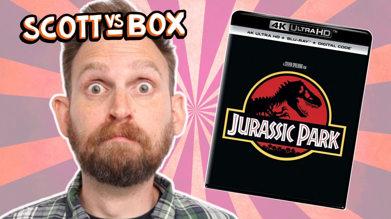 Jurassic Park 4K Ultra HD Blu-ray Digital Combo Unboxing