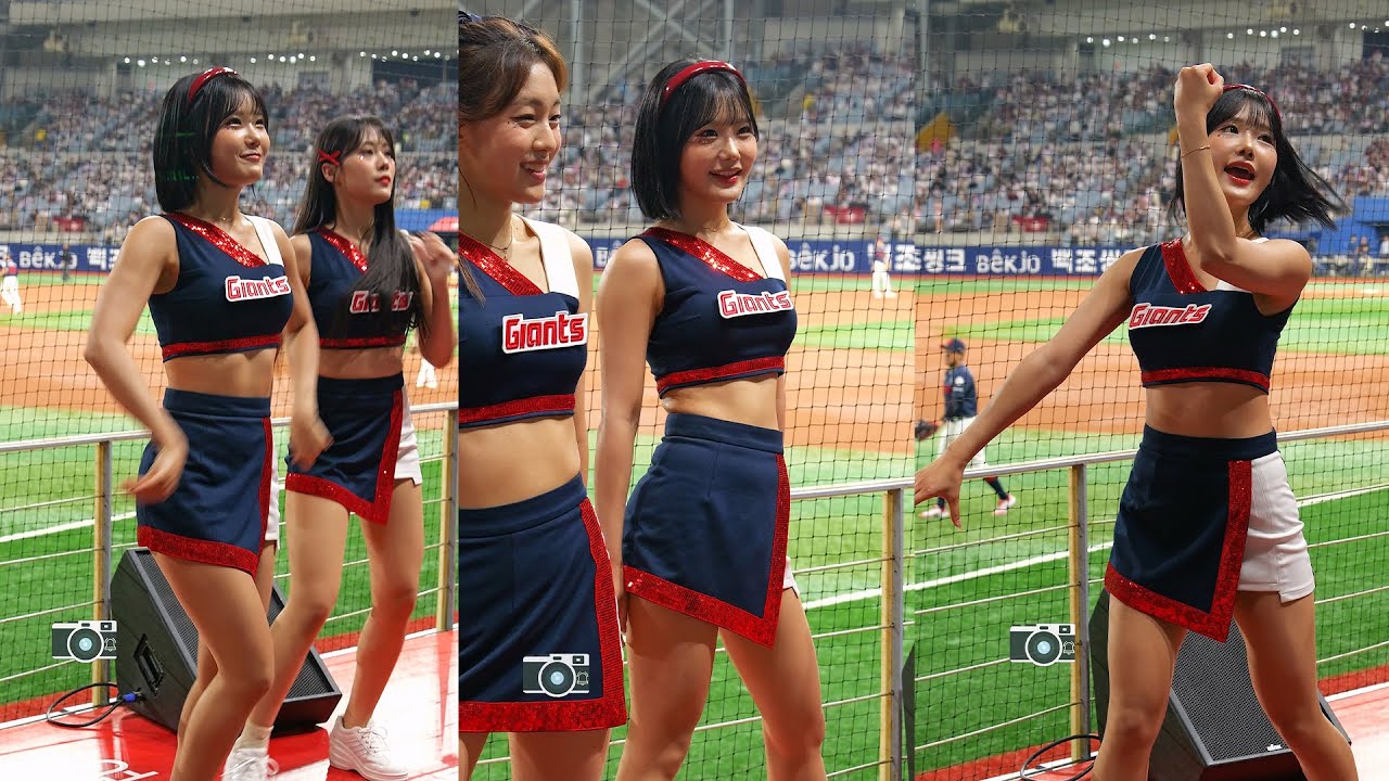 아이유의 레벨하트 | 룻데자이언츠 최홍라 치어리더 아이브 레벨하트 | CheerLeader FanCAM 4K 60fps | 250430