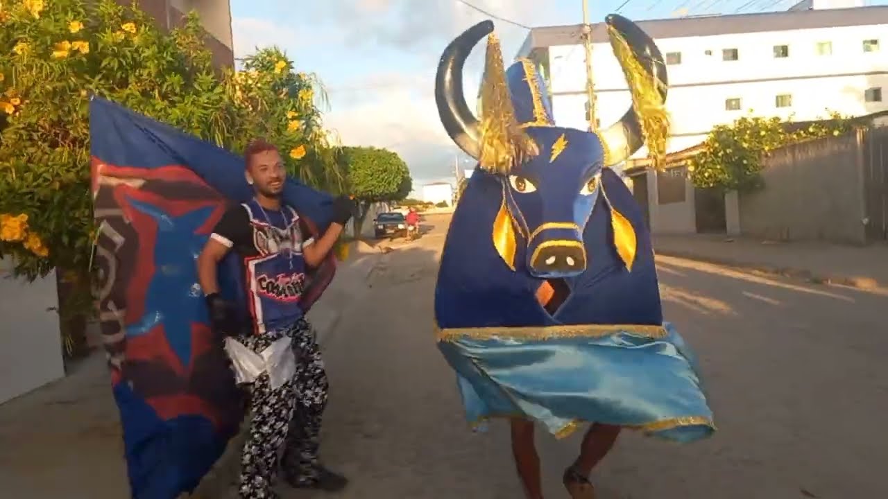 Tropa do castanho pelas ruas de Queimadas PB