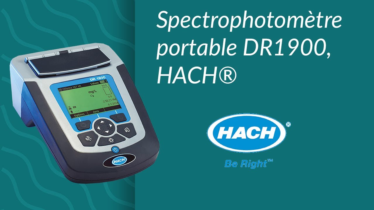 Spectrophotomètre portable DR1900, HACH®