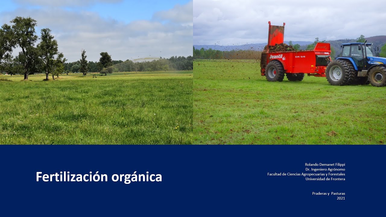 Fertilización orgánica