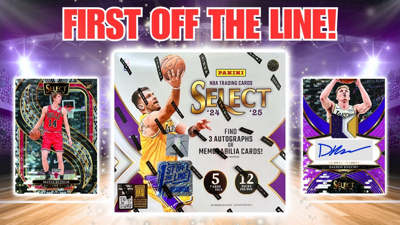 OPENING A $540+ FOTL HOBBY BOX! 2024-25 Select Basketball First Off The Line