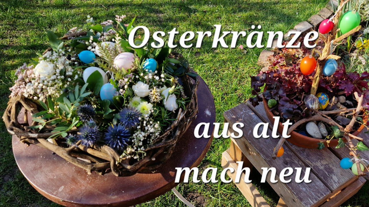 Osterkränze neu gestalten