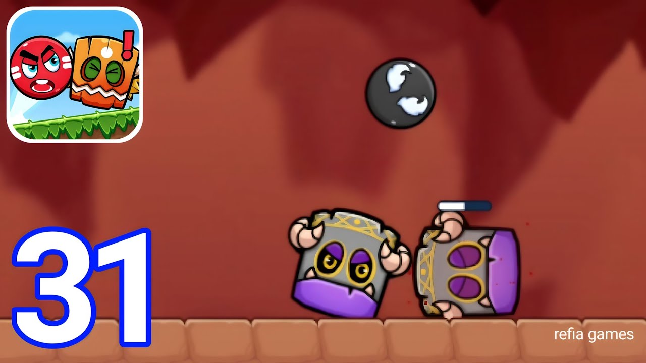 Ball V - Gameplay Walkthrough Part 31 Level 148 - 151 Venom Lava ( iOS, Android )