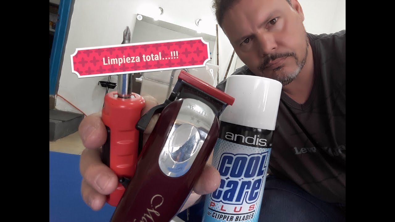 DESARME LIMPIEZA Y ALINEACIÓN DE CUCHILLAS   MAGIC CLIP CORDLESS
