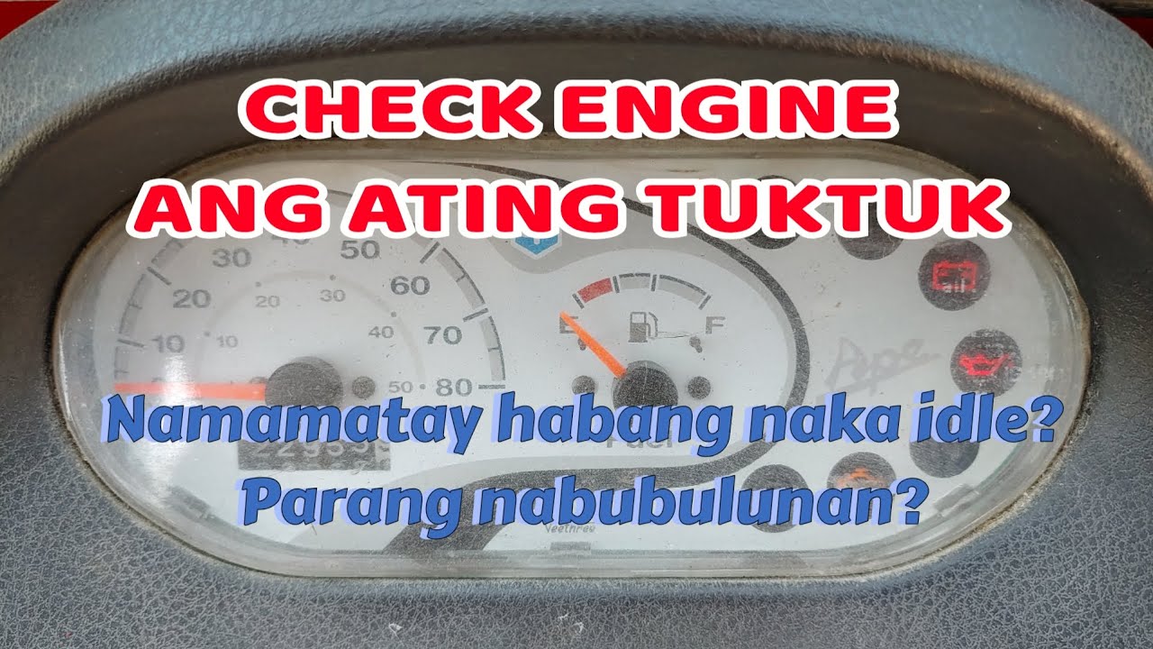 TukTuk namamatay habang naka idle | Piaggio Ape City | Panoorin mo ito kung meron kang TukTuk