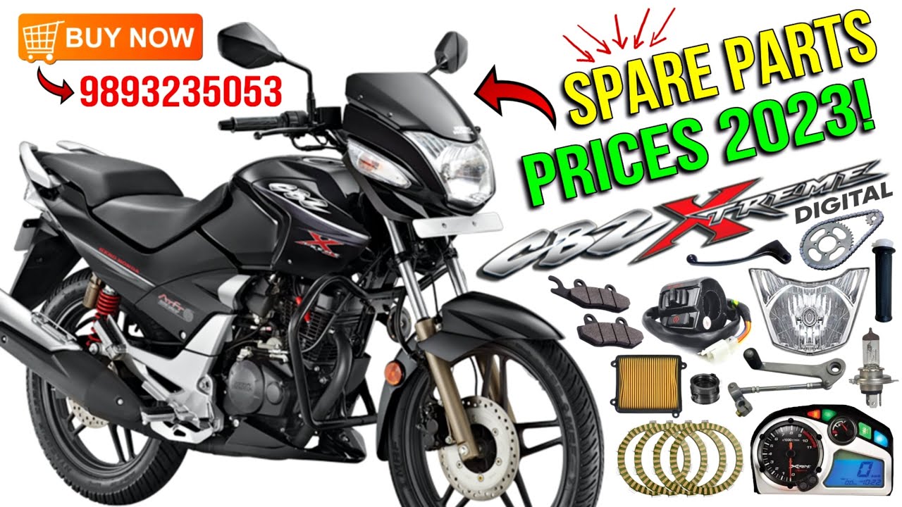 HERO HONDA CBZ EXTREME DIGITAL OLD MODEL - SPARE PARTS PRICES 🖤✨ || ORDER ONLINE 🚚🇮🇳 +91 98932-35053