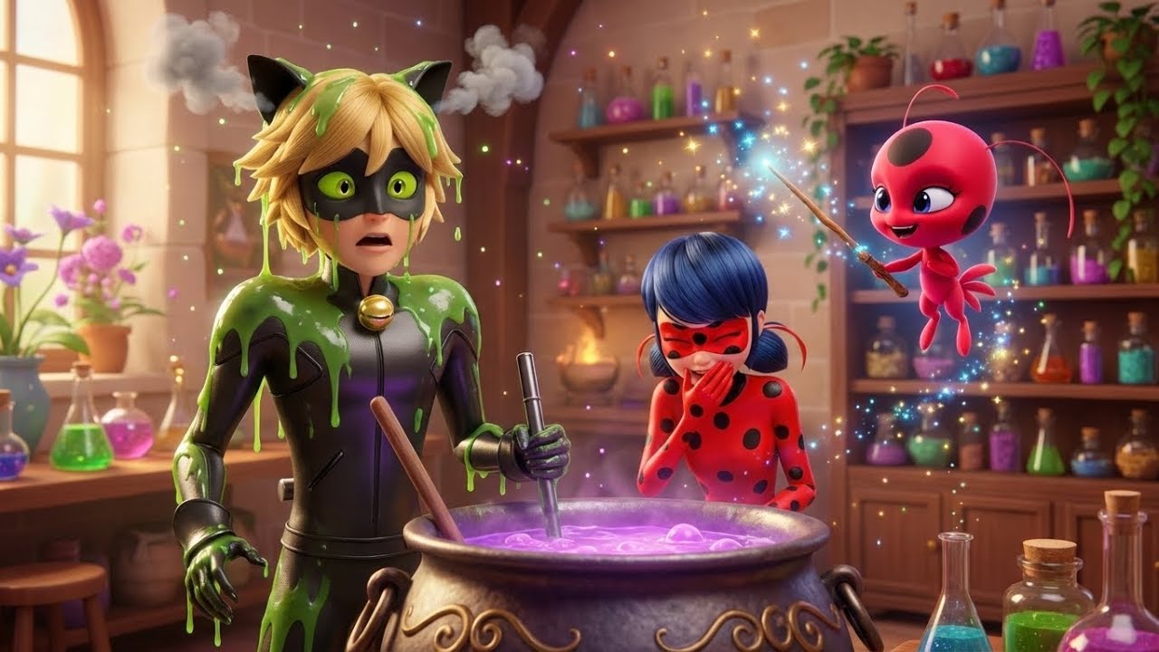 LADYBUG GOES TO HOGWARTS! ⚡ Miraculous Magic School | Epic 4K Miraculous Ladybug Animation