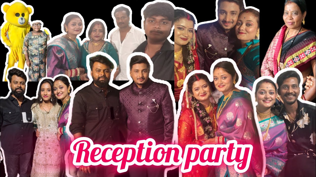 Brother's reception party. ବହୁତ ଦିନ ପରେ ଦେଖା ହେଲୁ. ବହୁତ ଖୁସି ଲାଗିଲା🥺🤩😃