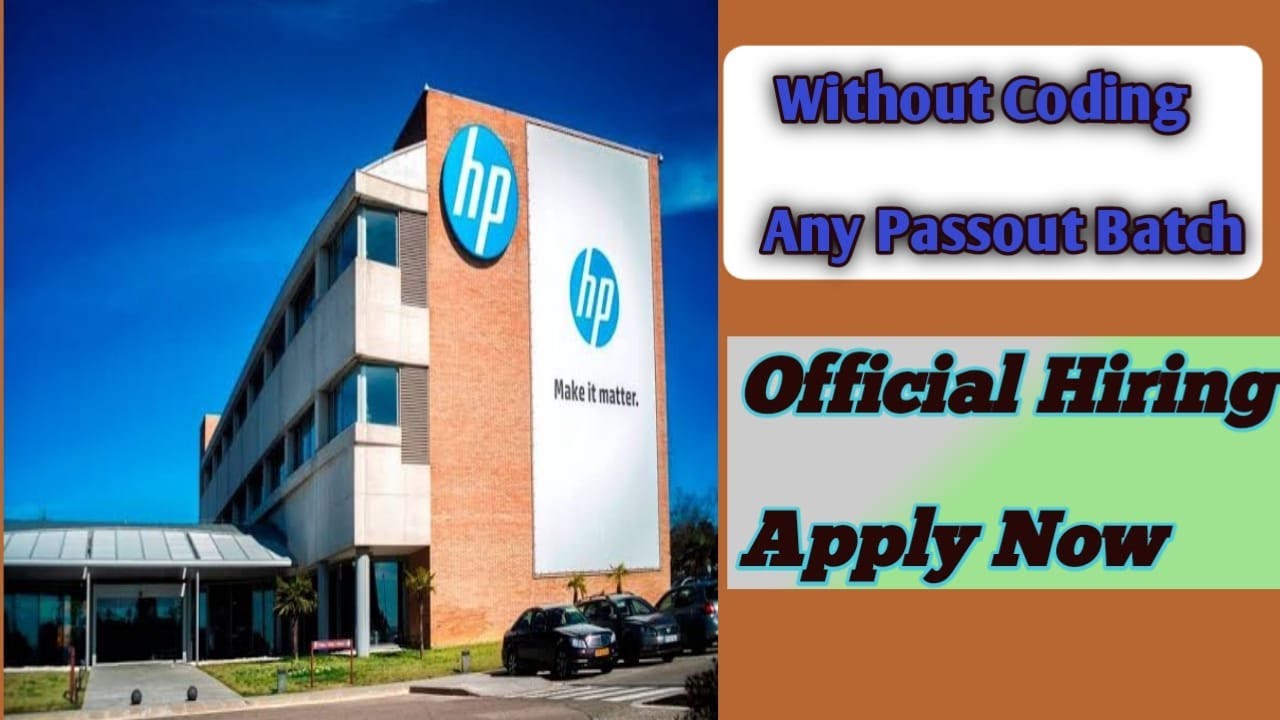 HP Virtual Recruitment Process 2021 | Any Batch Passed outs | HP Recruitment | How to apply HP👍👍👍