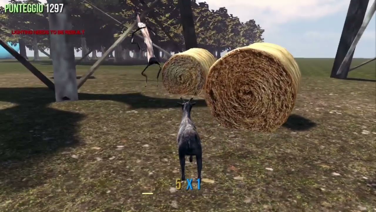 goat simulator funny moments slender goat edition