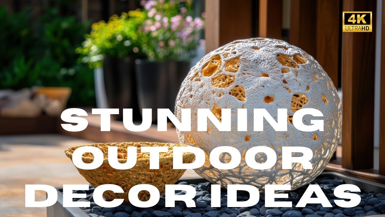 🎨 Stunning Outdoor Decor Ideas with Easy DIY Garden Art