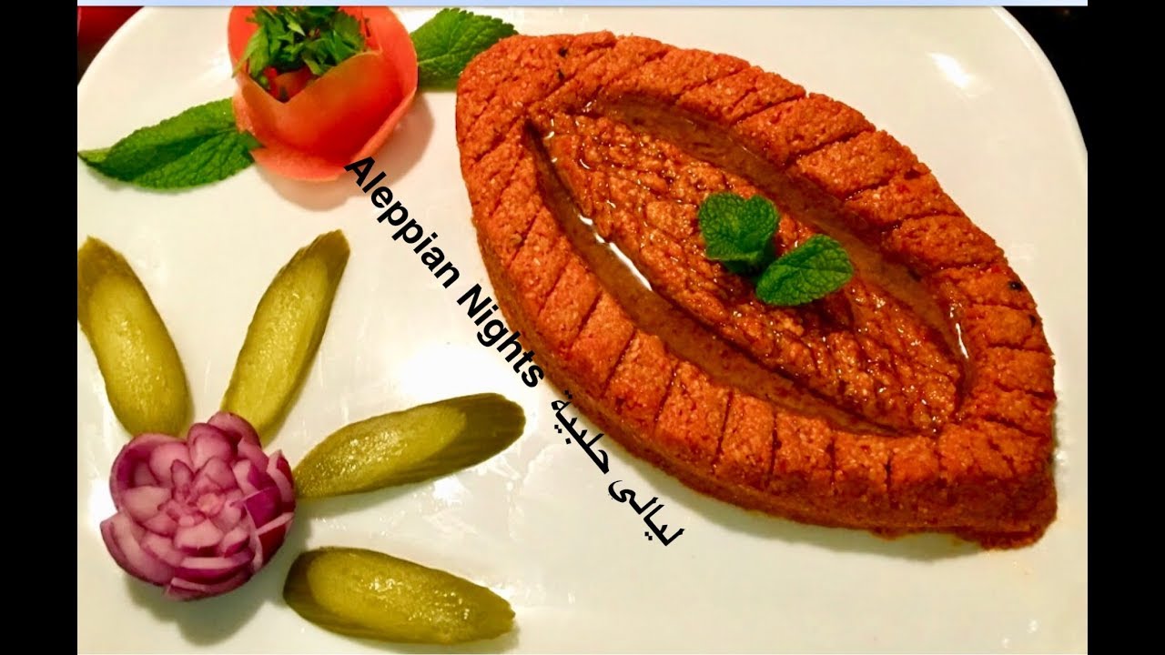 كبة نية بالزيت بدون ماكينه غير شكل 👌👌