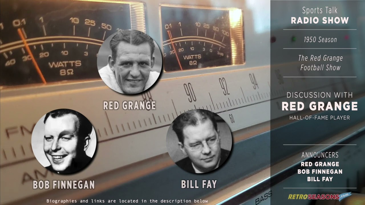 1950 &bull;&nbsp;Football Clip &bull; Red Grange Show - Football Stars