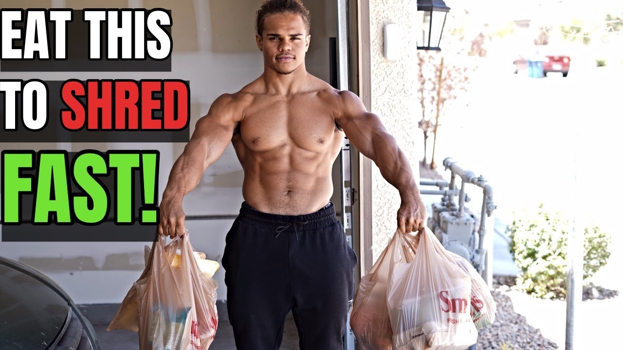 What I Eat to Shred SUPER FAST!!! (You Will Shred)