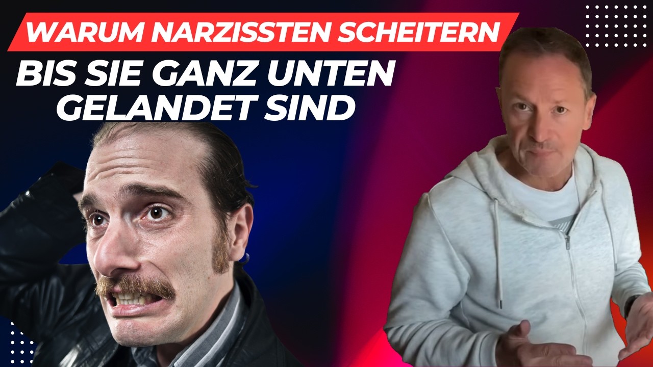 Warum Narzissten (GANZ SICHER) scheitern werden (und ganz unten landen)