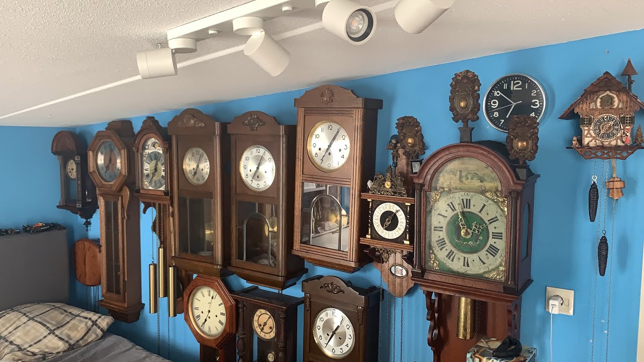 My clock collection (as of April 10 2024)
