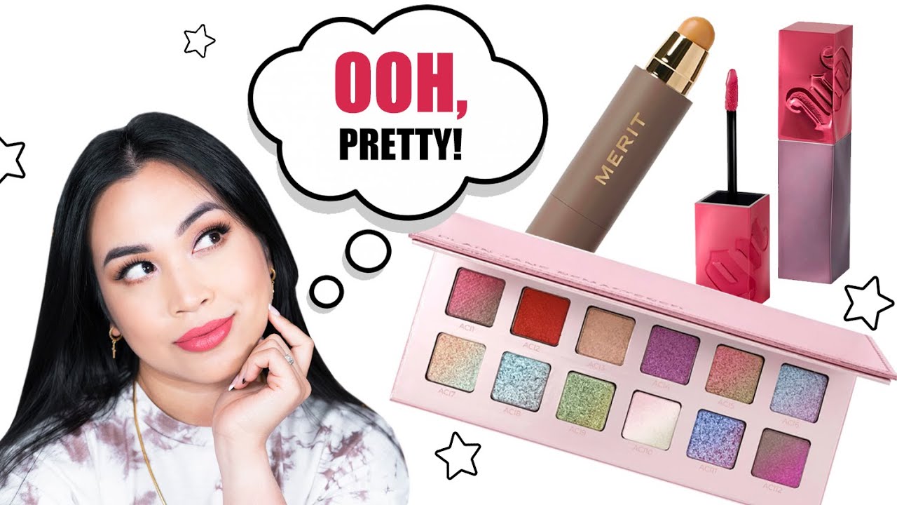 merit complexion stick + urban decay vice lip bond + adept cosmetics