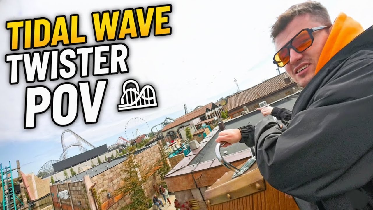 Tidal Wave Twister POV | Energylandia Amusement Park Poland
