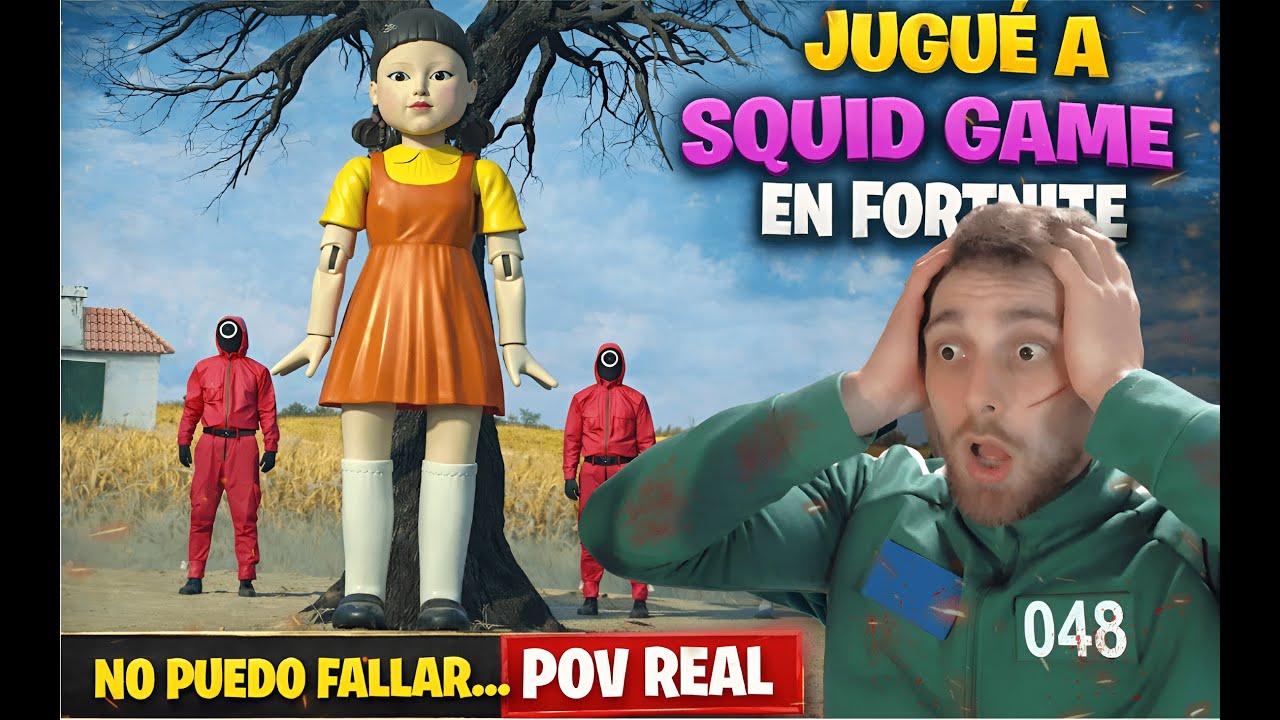 El JUEGO del CALAMAR en FORTNITE