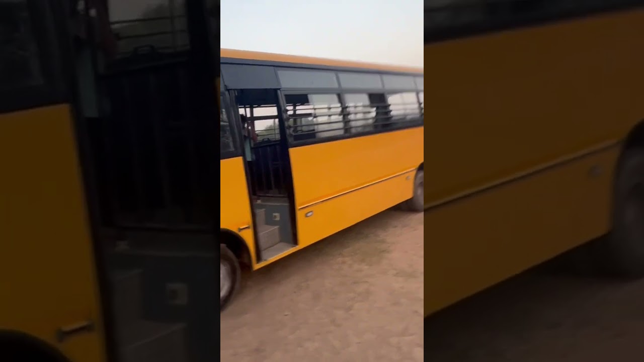 New bus of Adarsh school kadarpur