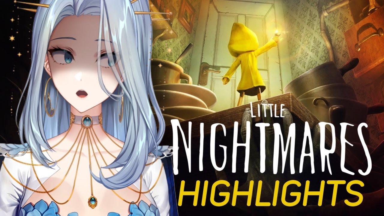 AmaLee plays Little Nightmares (in 10 minutes) HIGHLIGHTS
