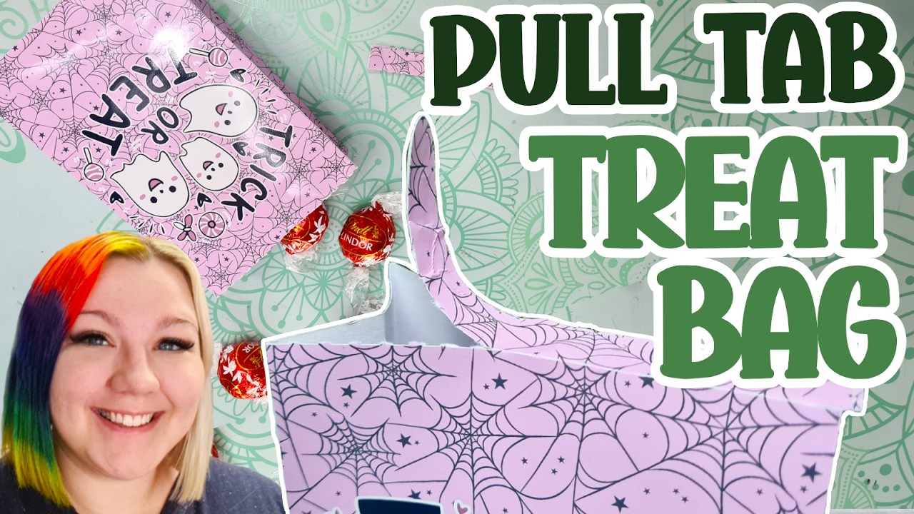 Easy Pull-Tab Treat Bag Craft | Cricut Tutorial