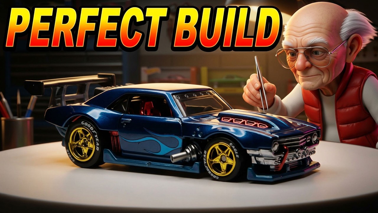 Building a Hot Wheels Custom 68 Camaro for Craig Brown