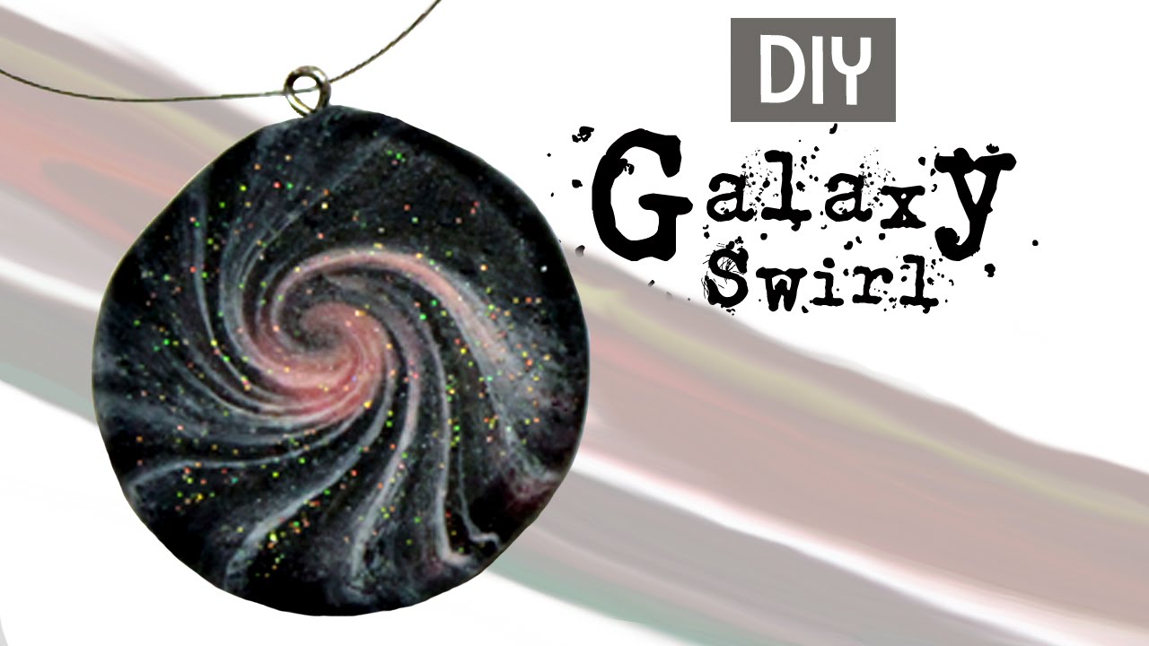 Polymer Clay Galaxy Swirl Jewelry