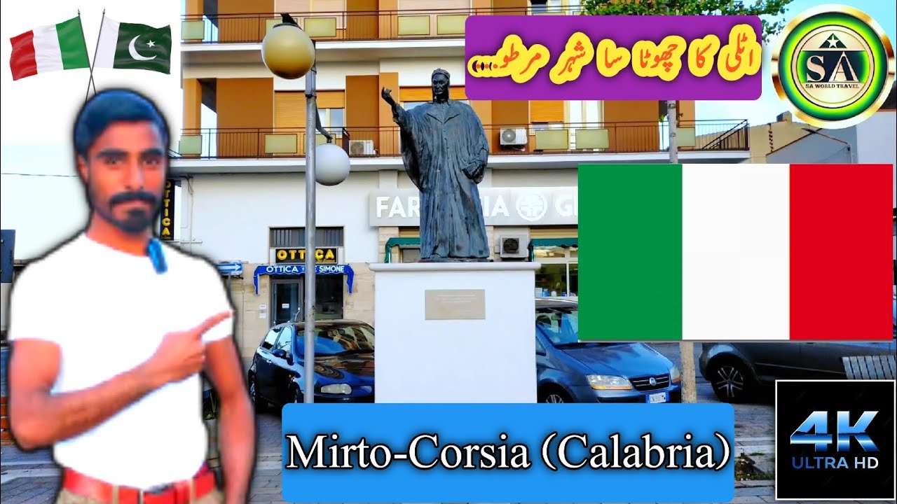 Mirto-Crosia (Calabria) || Italy🇮🇹 || New Video 4k 2023 || #S.A World Travel ||