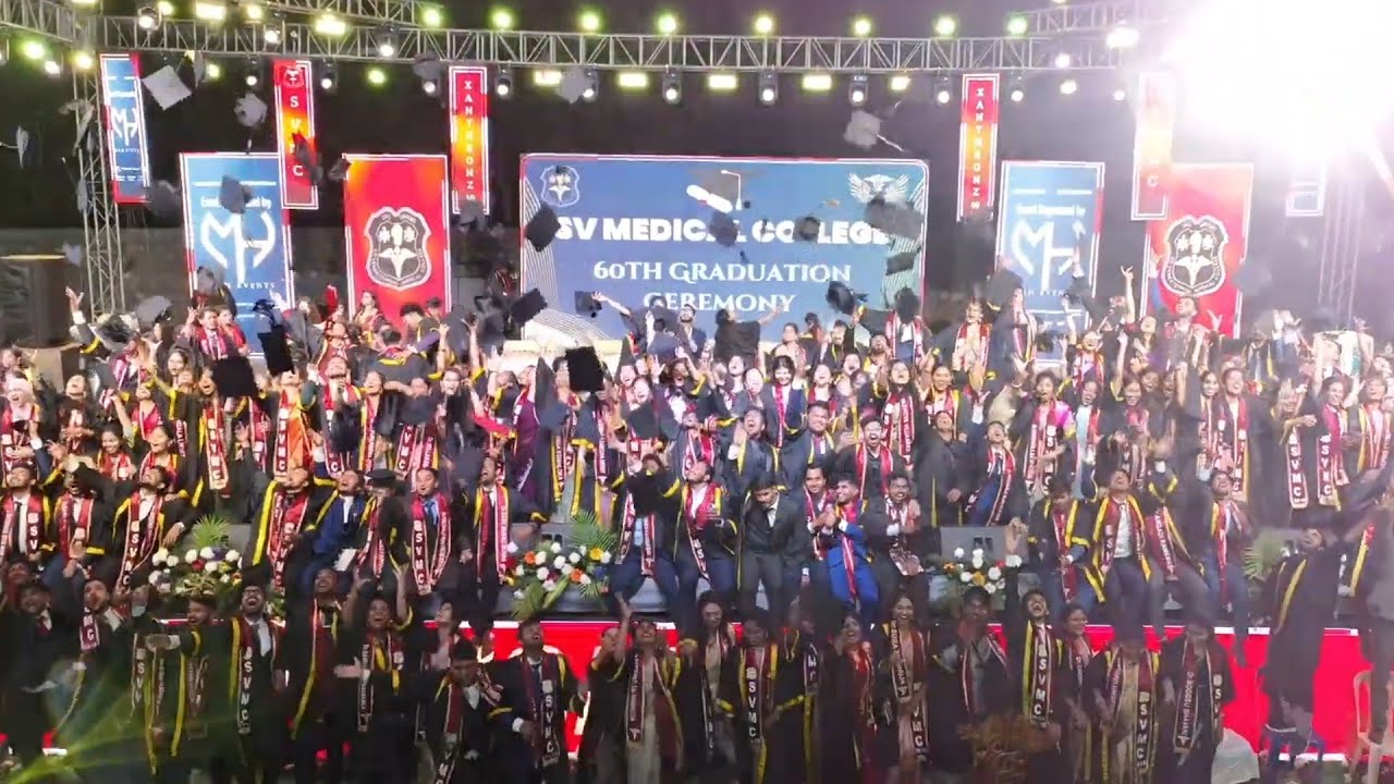 Glimpse of SVMC 2K19. #convocation2025  LUMINARIA..SV Medical College
