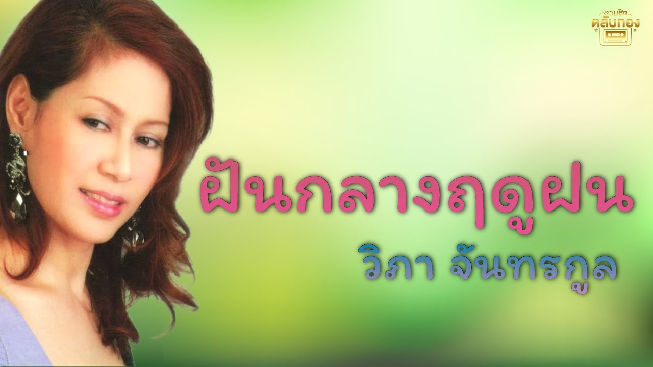 ฝันกลางฤดูฝน - วิภา จันทรกูล [Official Audio] | รวมฮิตตลับทอง