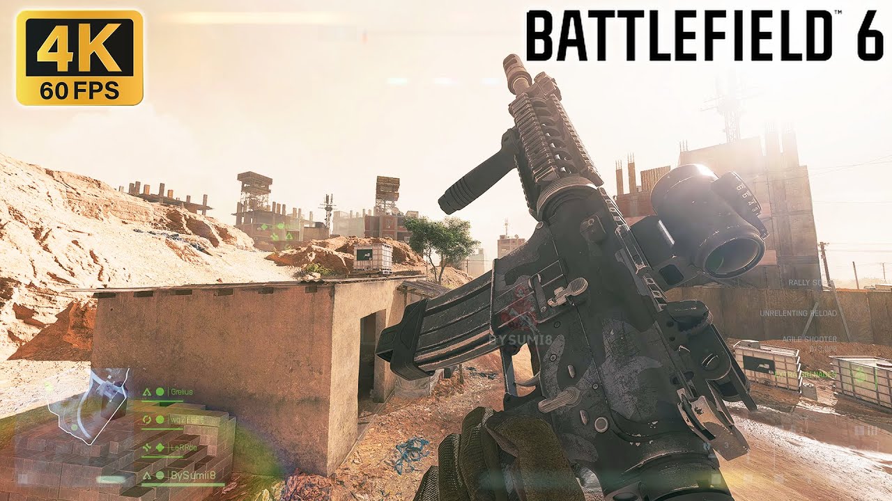 Battlefield 6: Team Deathmatch New Sobek City | [4K] No Commentary