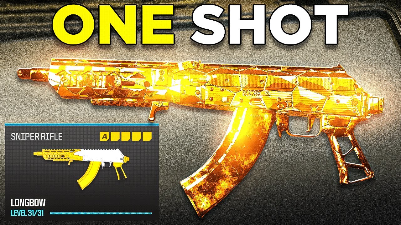 the NEW *ONE SHOT* LONGBOW SETUP in MW3! 😲 (Best LONGBOW Class Setup) Modern Warfare 3