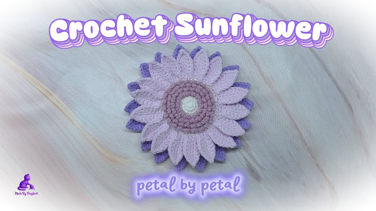 Crochet Sunflower | Petal by Petal: S