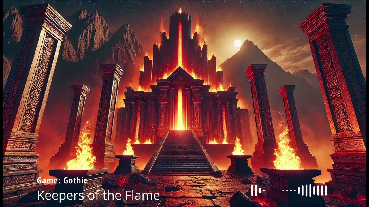 Keepers of the Flame | Gothic 2 Metal Song (Epic Dark Fantasy & Power Metal)