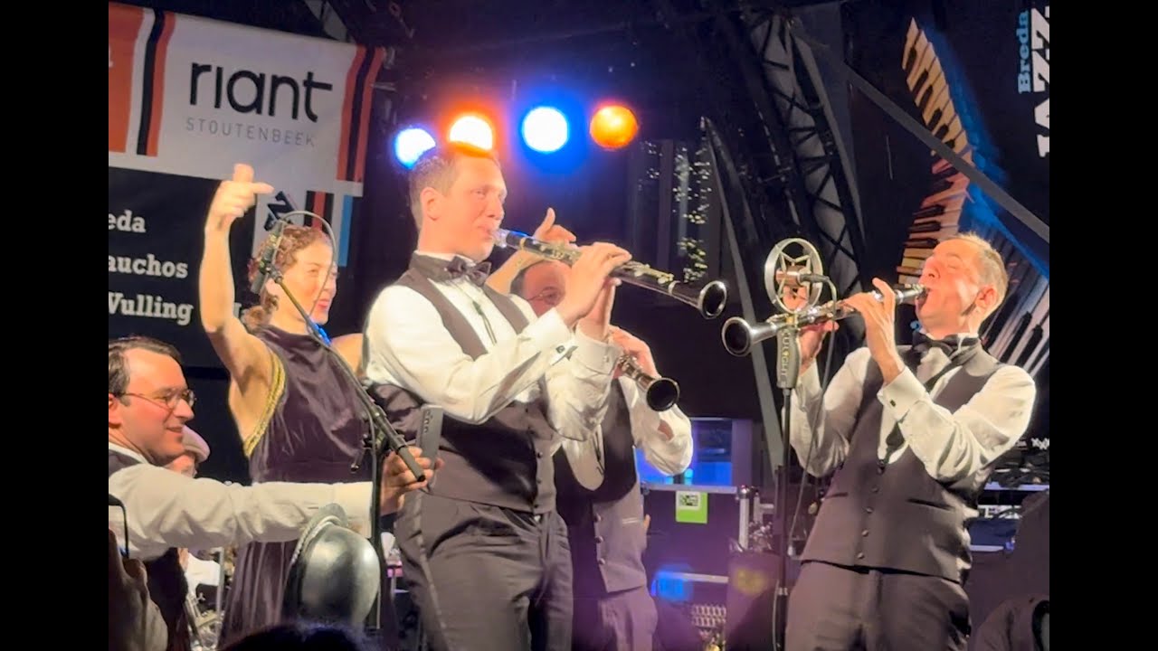 The Chicago Stompers at the Breda Jazz Festival 2025 with I Found A New Baby