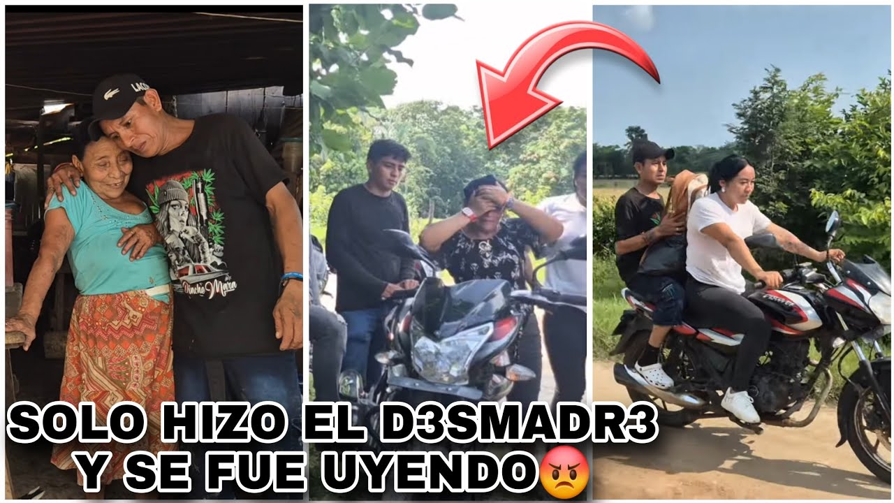 Truchaa Solo le P4rt70 la Cab3z4 a la Chentia y se Fue Feliz con su Mamá 