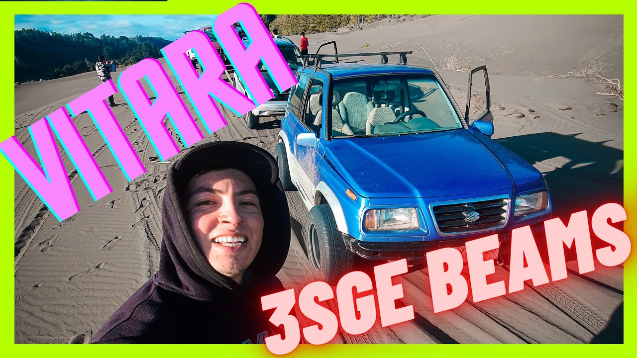 ✅ Suzuki VITARA  Swap 3sge BEAMS en las dunas 🚙  Ruta 4x4 Off Road