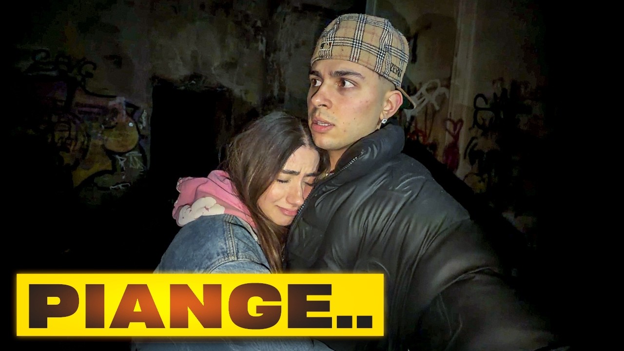 PASSO una NOTTE in una CASA ABBANDONATA con GIULIA!