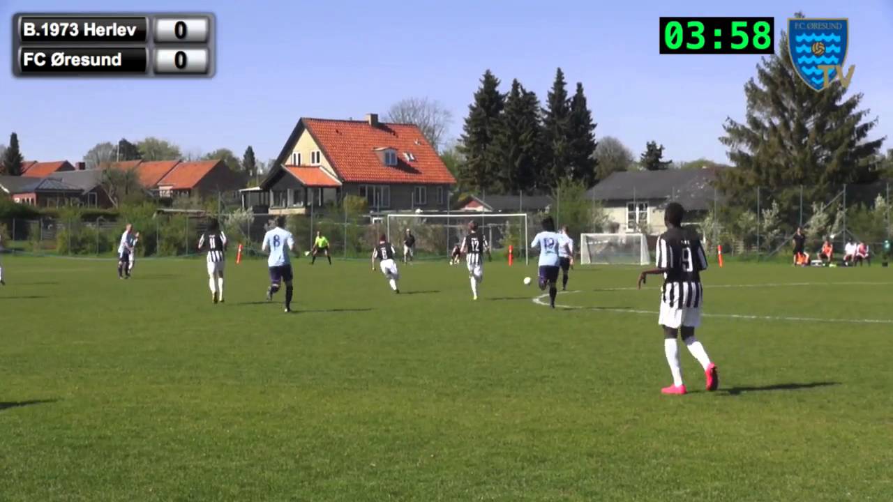 B1973, Herlev - FC Øresund - Sjællandsserien 1. halvleg 07/05/2016