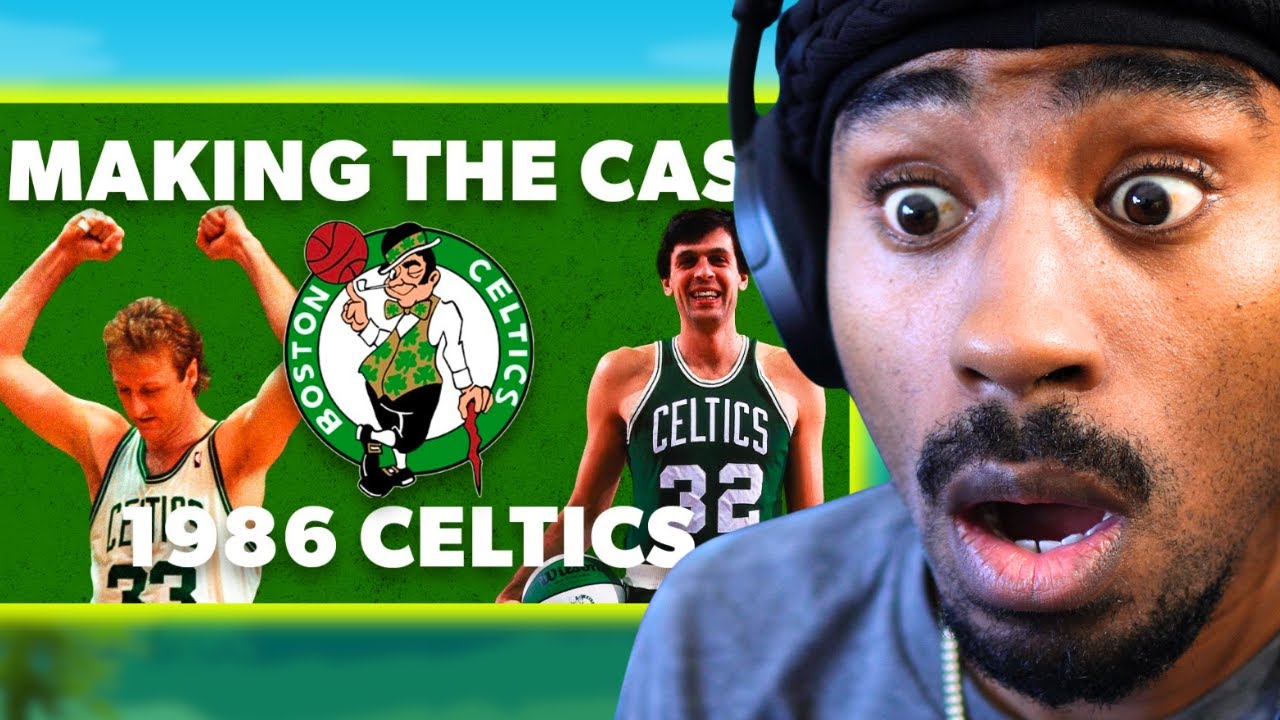 K Dre Reacts to Making the Case - 1986 Celtics