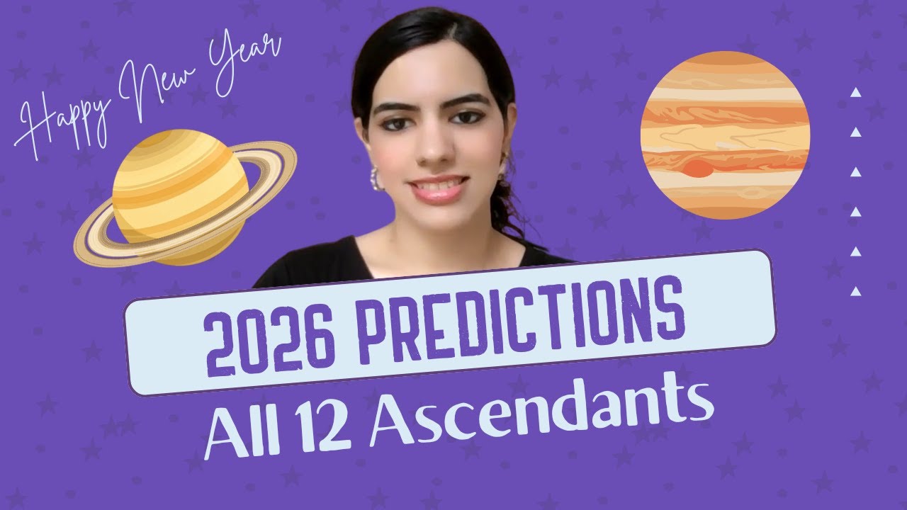 2026 Transit Predictions for all 12 Ascendants | New Year Predictions